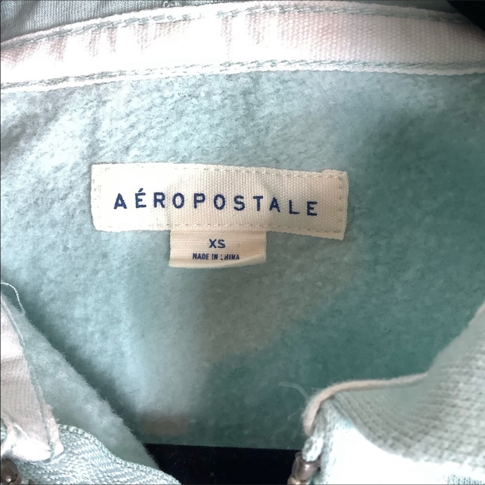 Aeropostale Full Zip Hooded Sweatshirt Sz XS - Picture 4 of 7